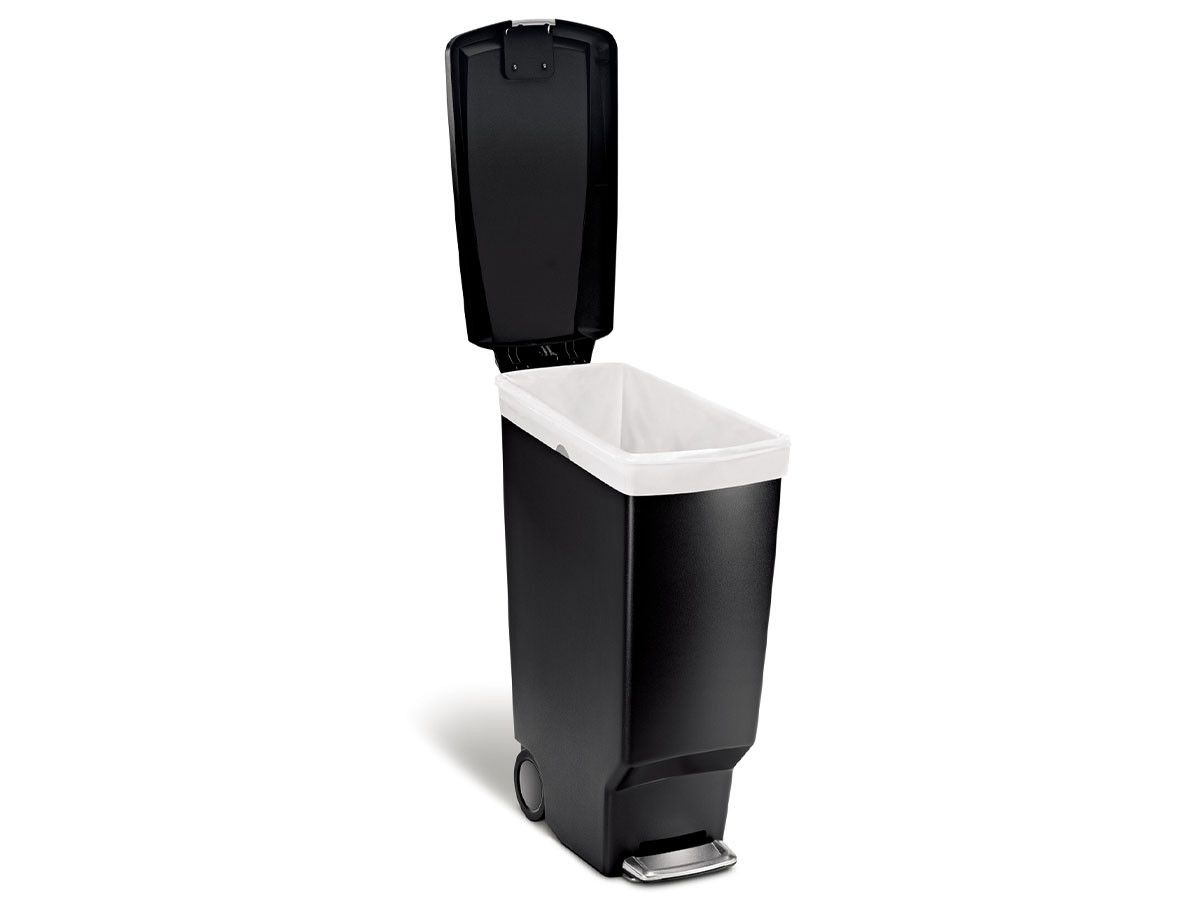 simplehuman STEP CAN / シンプルヒューマン ステップカン
スリム ステップダストボックス 40L プラスチック （ごみ箱・玄関小物 > ごみ箱・ダストボックス） 5