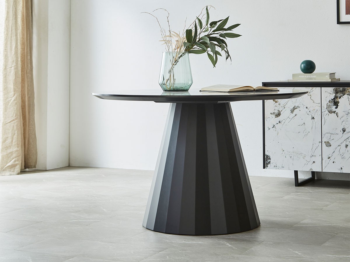 Round Dining Table / ラウンドダイニングテーブル 円脚 #122579 （テーブル > ダイニングテーブル） 4