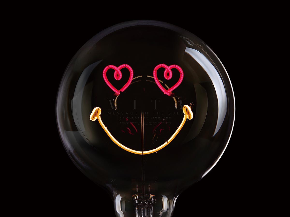 Message in the Bulb MITB PORTABLE - SMILEY LOVE / メッセージ イン ザ バルブ MITB ポータブル スマイリーラブ （ライト・照明 > ポータブルライト） 5