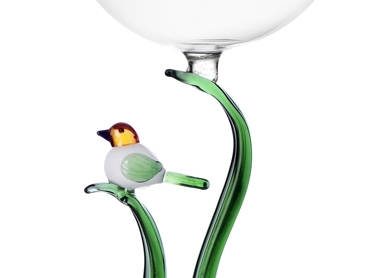 ICHENDORF MILANO Animal Farm Goblet 
Bird / イッケンドルフ・ミラノ アニマルファーム ゴブレット 
バード 350ml （食器・テーブルウェア > タンブラー・グラス） 2