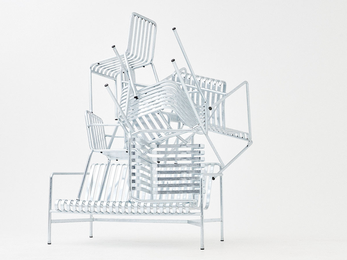 HAY PALISSADE CHAIR HOT GALVANISED / ヘイ パリセイド チェア ホットガルバナイズド （チェア・椅子 > ダイニングチェア） 5