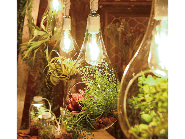 FLYMEe Parlor BOTANIC Hanging light with FAKEGREEN / フライミーパーラー ボタニック