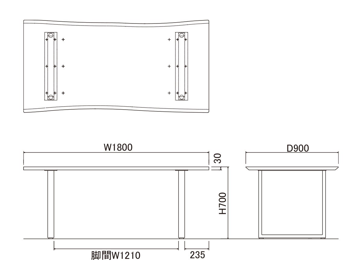 DINING TABLE / ダイニングテーブル #117225 （テーブル > ダイニングテーブル） 10