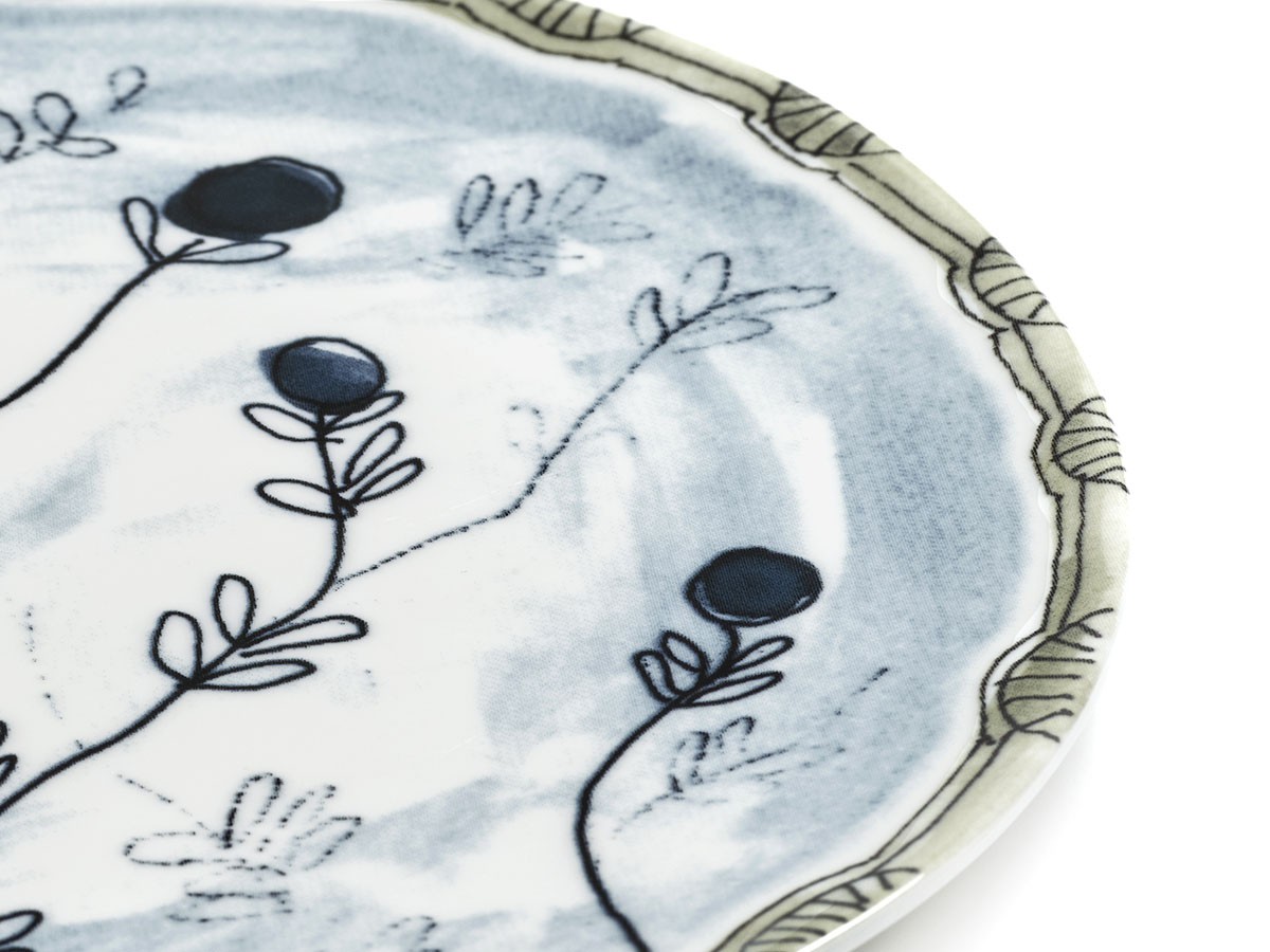 MIDNIGHT FLOWERS by MARNI
Bread Plate Mirtillo Tea / ミッドナイトフラワーズ バイ マルニ
ブレッドプレート ミルティッロティー 11.5cm （食器・テーブルウェア > 皿・プレート） 14