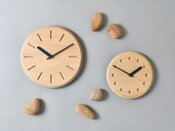 Lemnos Paper-Wood CLOCK line / レムノス ペーパーウッド クロック ライン （時計 > 壁掛け時計） 5