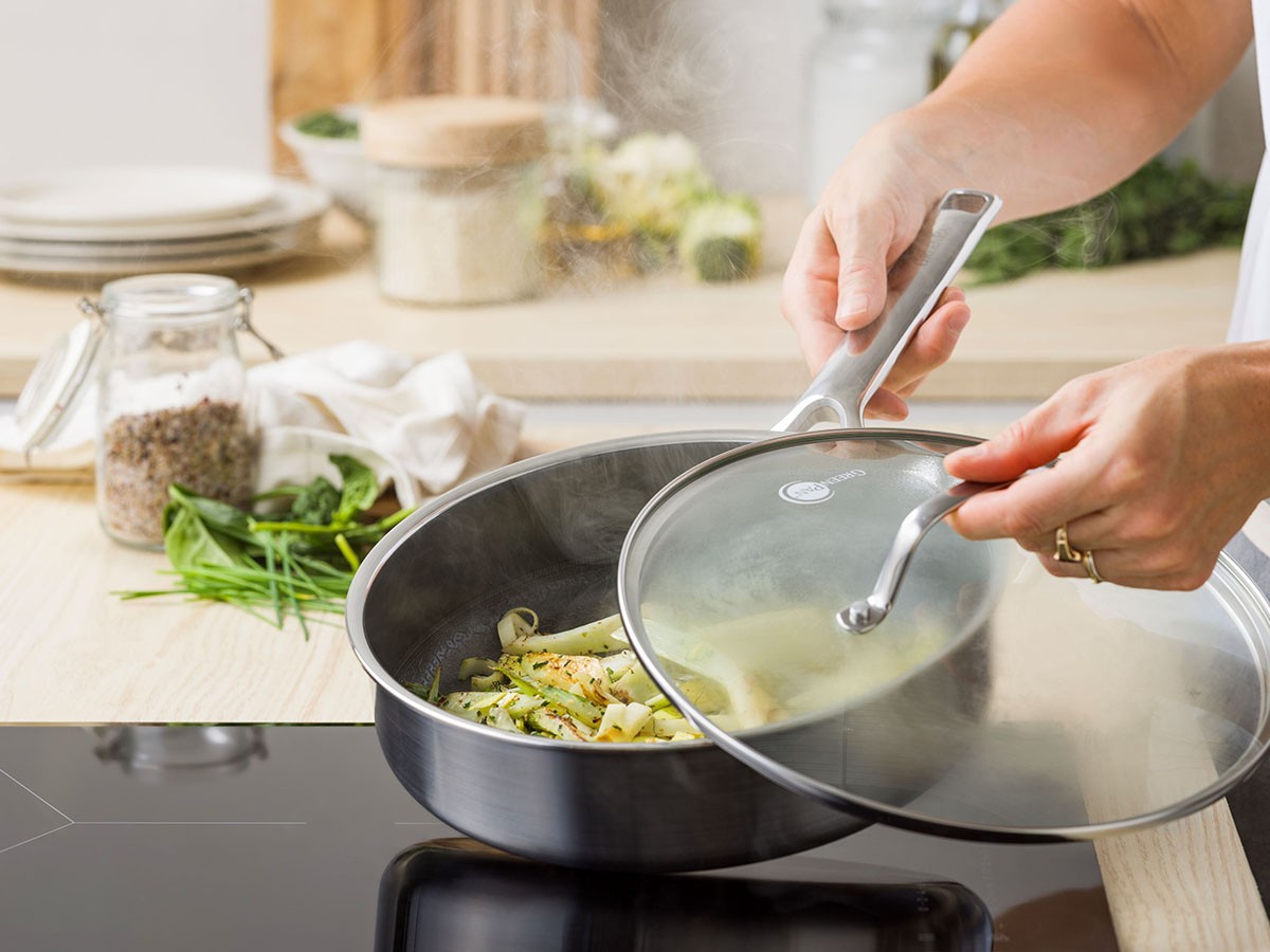 GREEN PAN APEX DEEP FRYING PAN / グリーンパン エーペックス 深型フライパン （キッチン家電・キッチン用品 > 鍋・フライパン） 3