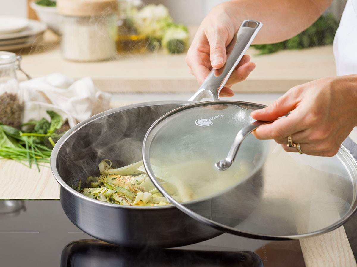 GREEN PAN APEX DEEP FRYING PAN / グリーンパン エーペックス 深型フライパン （キッチン家電・キッチン用品 > 鍋・フライパン） 4