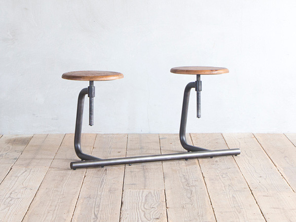 Knot antiques T-PACK STOOL BENCH 2P / ノットアンティークス ティー