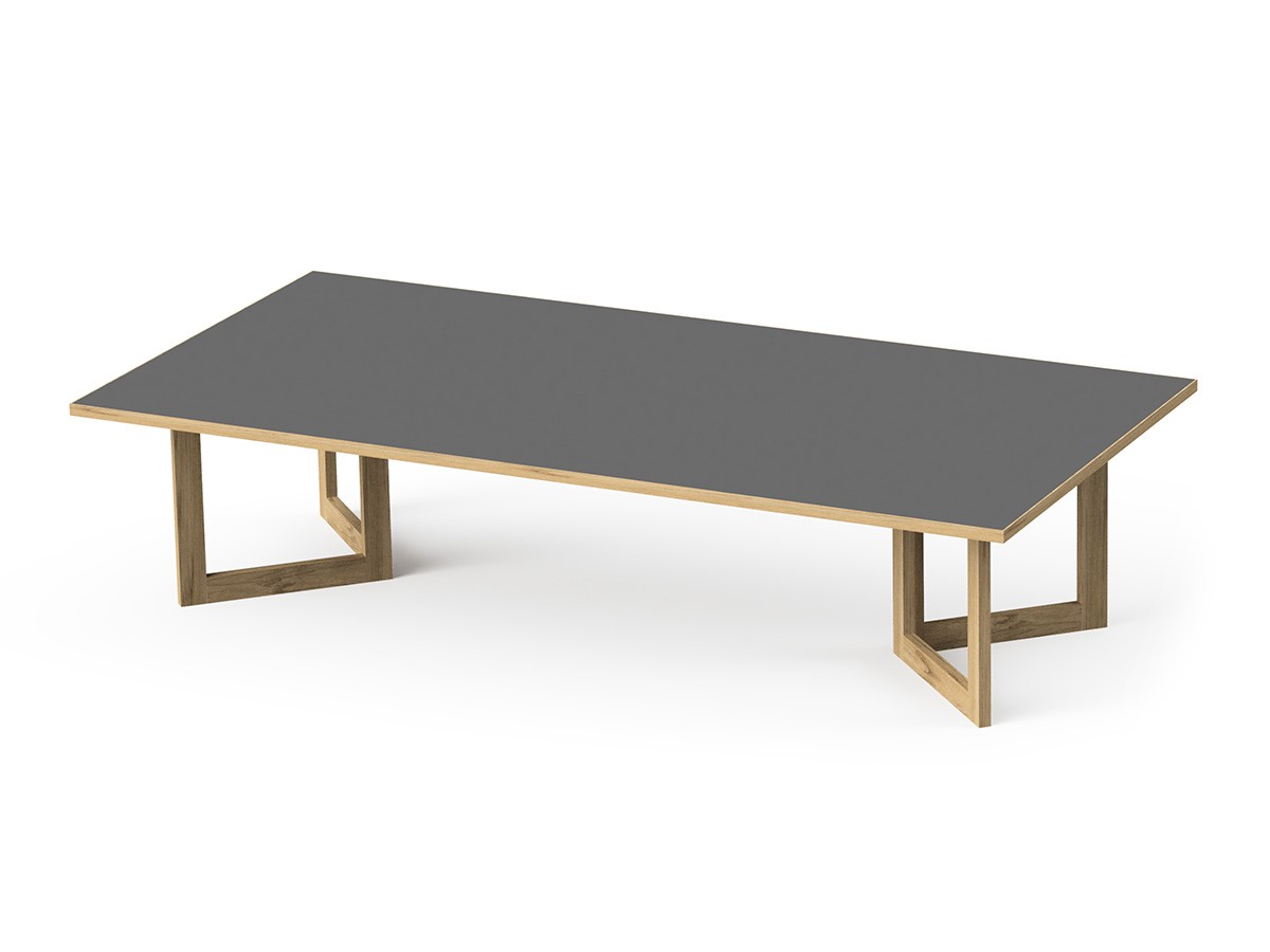 stiiilll Table Set / スティール テーブルセット
メラミンウッド天板 + 木脚 S （テーブル > ローテーブル・リビングテーブル・座卓） 2