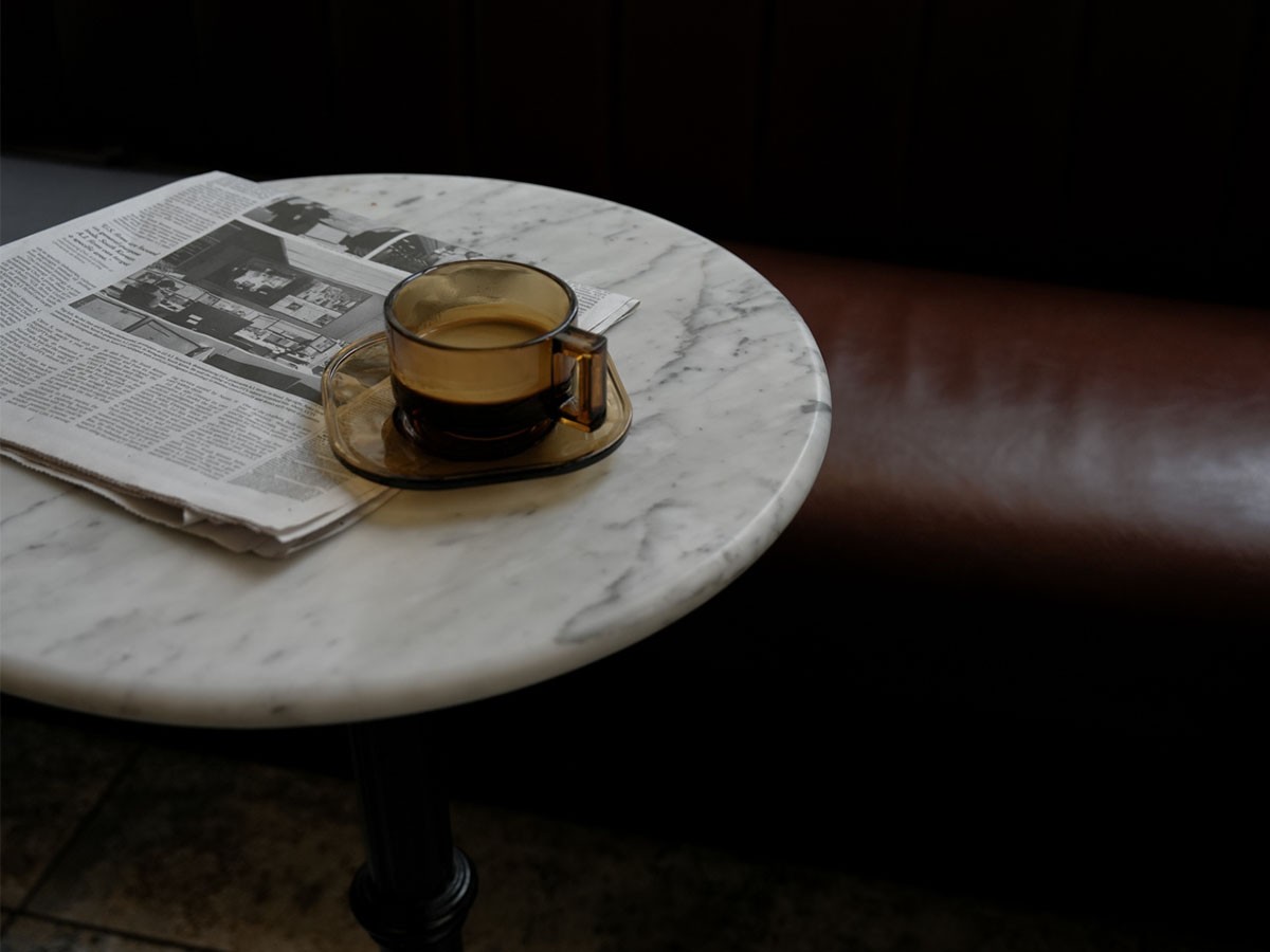 ARNO GLASS Cup & Saucer Amber / アルノグラス カップ & ソーサー（アンバー） （食器・テーブルウェア > コーヒーカップ・ティーカップ） 2