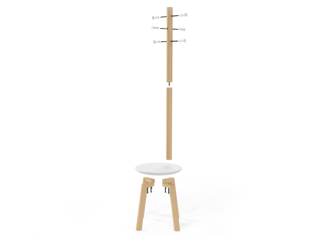 Umbra Pillar Stool Coatrack / アンブラ ピラー スツール コートラック （ハンガーラック・コートハンガー > コートハンガー） 18