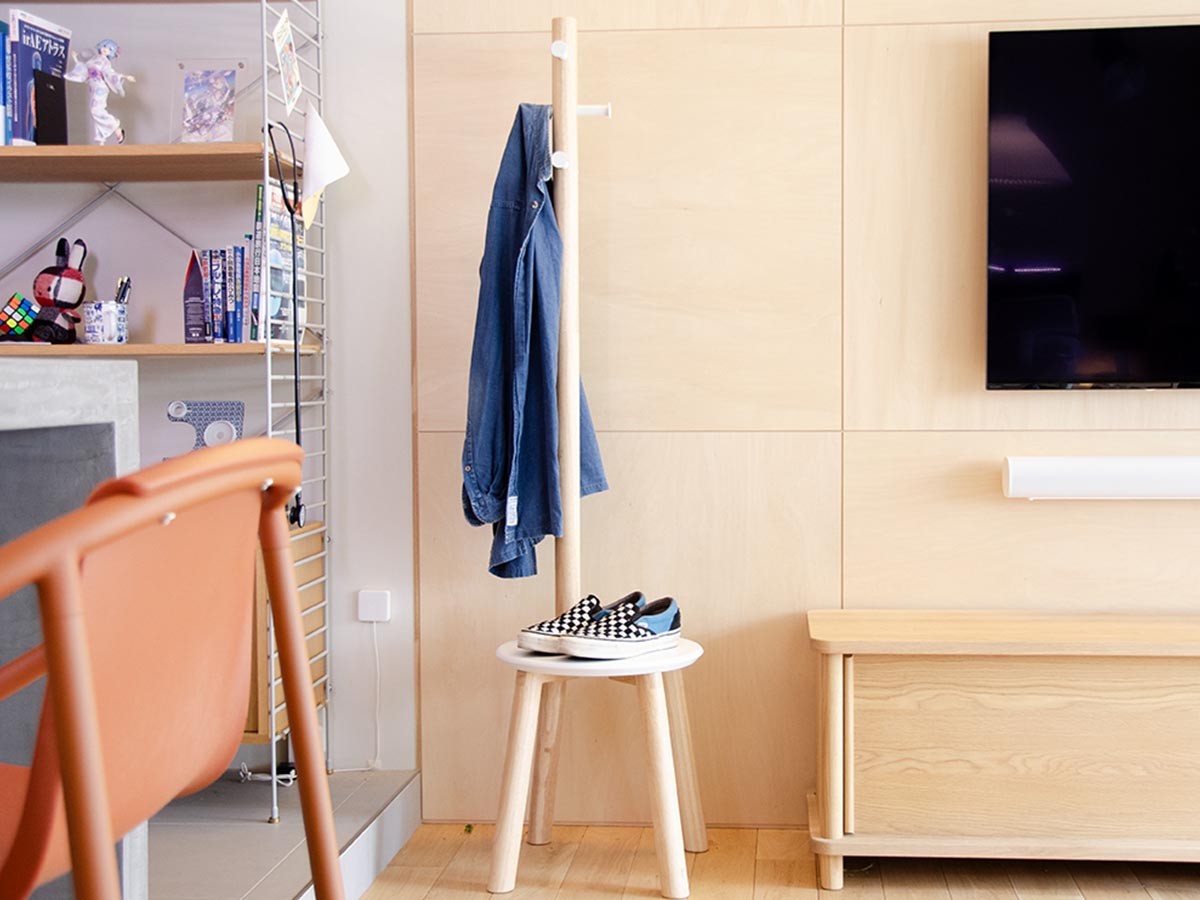 Umbra Pillar Stool Coatrack / アンブラ ピラー スツール コートラック （ハンガーラック・コートハンガー > コートハンガー） 8