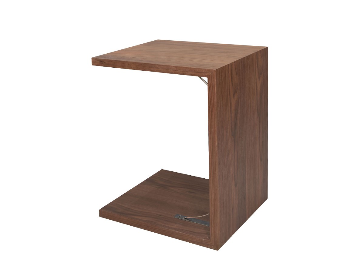 a.depeche chalet stool table walnut