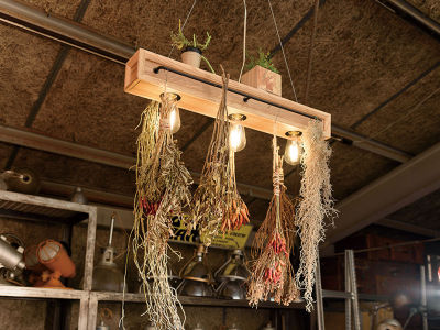 FLYMEe Parlor BOTANIC Cafe 3 pendant light / フライミー