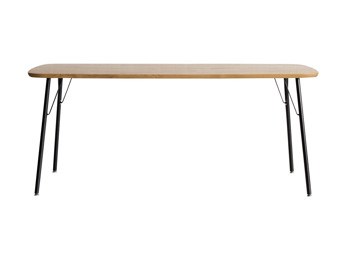 Easy Life MEATH DINING TABLE / イージーライフ ミース ダイニングテーブル
カーブ天板 + No.5脚（アイアン脚） （テーブル > ダイニングテーブル） 15