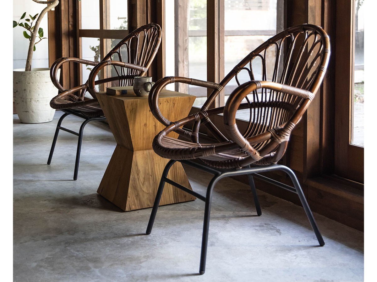 Knot antiques VIVALDI LOUNGE CHAIR / ノットアンティークス ビバルディ ラウンジチェア （チェア・椅子 > ラウンジチェア） 8
