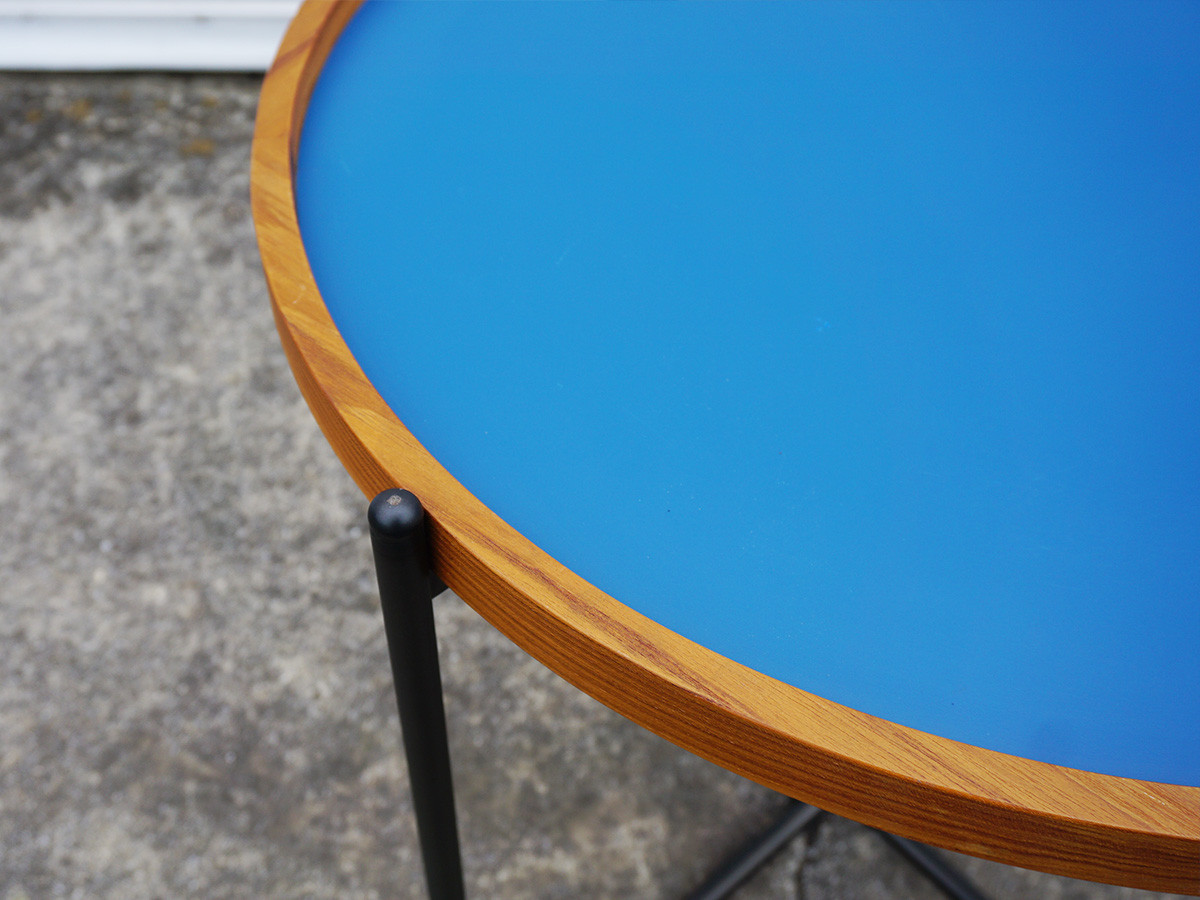 RE : Store Fixture UNITED ARROWS LTD. Round Side Table Blue Top / リ ストア フィクスチャー ユナイテッドアローズ ラウンド サイドテーブル ブルートップ （テーブル > サイドテーブル） 10