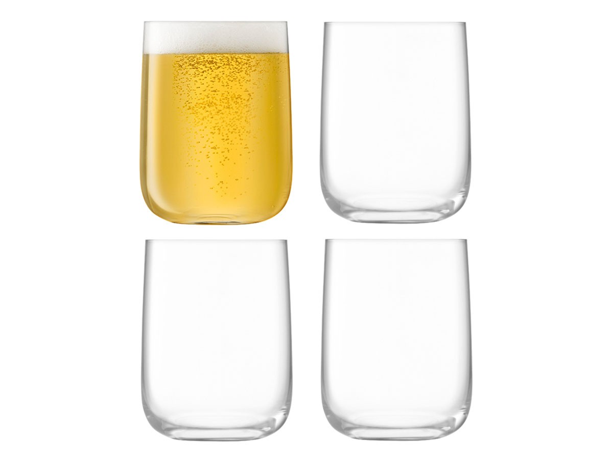 LSA International BOROUGH BAR GLASS SET4 / エルエスエー インターナショナル ボロー バーグラス 4個セット （食器・テーブルウェア > タンブラー・グラス） 1