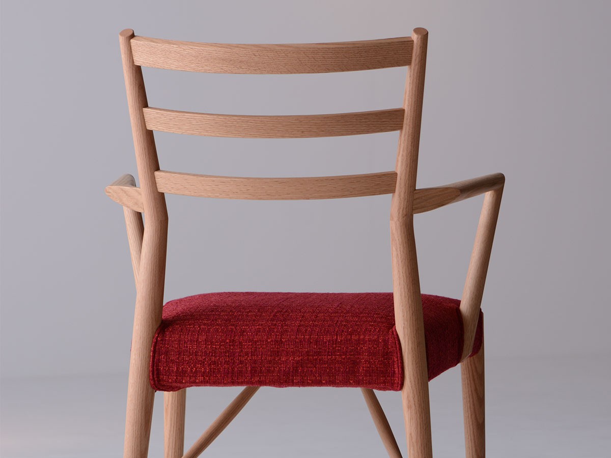 日進木工 GROW Wide Armchair / にっしんもっこう グロウ ワイドアームチェア （チェア・椅子 > ダイニングチェア） 13