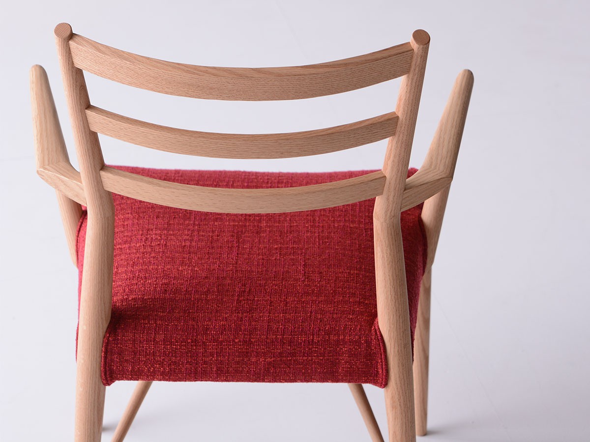 日進木工 GROW Wide Armchair / にっしんもっこう グロウ ワイドアームチェア （チェア・椅子 > ダイニングチェア） 14
