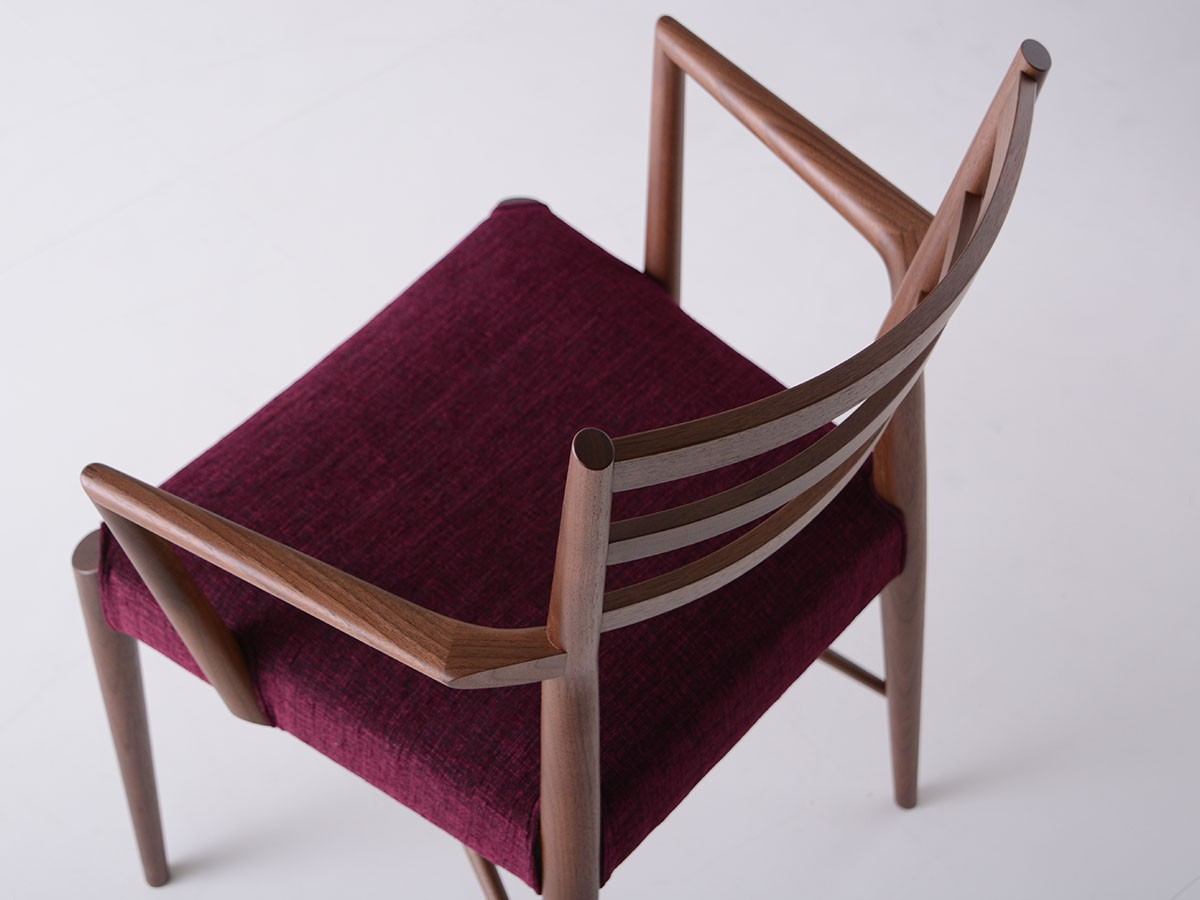 日進木工 GROW Wide Armchair / にっしんもっこう グロウ ワイドアームチェア （チェア・椅子 > ダイニングチェア） 16