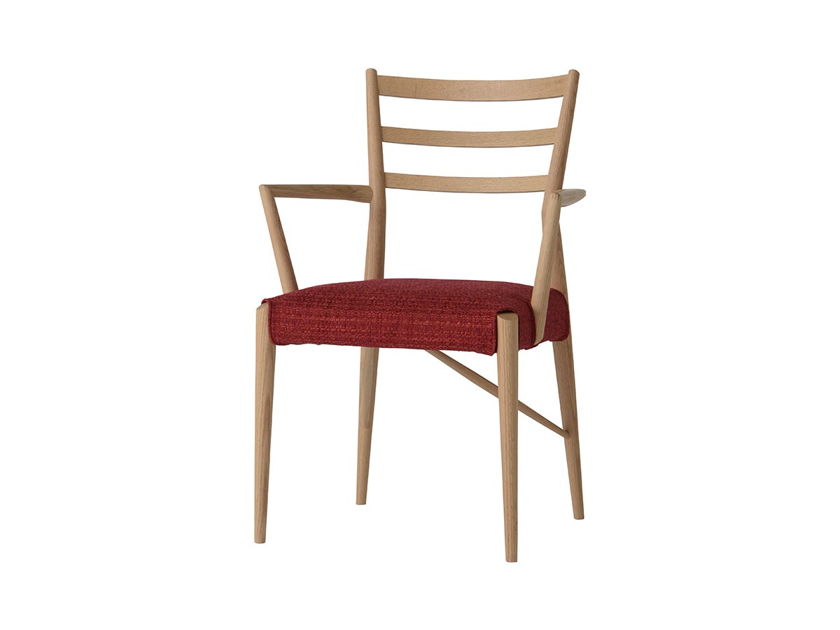 日進木工 GROW Wide Armchair / にっしんもっこう グロウ ワイドアームチェア （チェア・椅子 > ダイニングチェア） 2