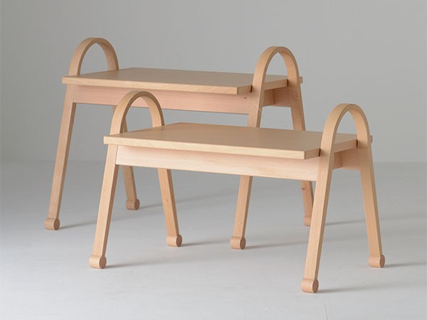 日進木工 ac-cent KIDS TABLE / にっしんもっこう アクセント キッズテーブル (キッズ家具・ベビー用品 > キッズテーブル・キッズデスク) 3