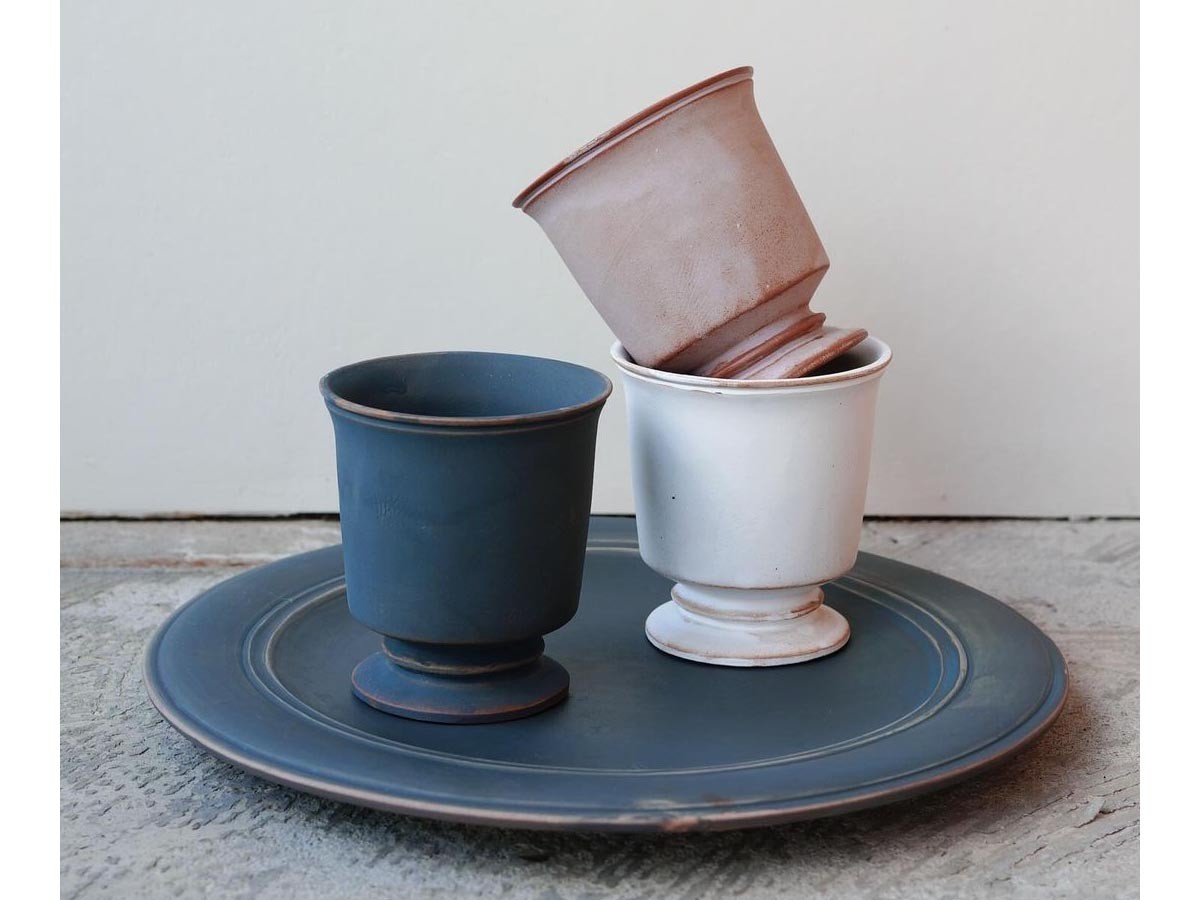 MISHIM POTTERY CREATION StiLL goblet / ミシンポタリークリエイション スティル ゴブレット（胡桃） （食器・テーブルウェア > タンブラー・グラス） 9