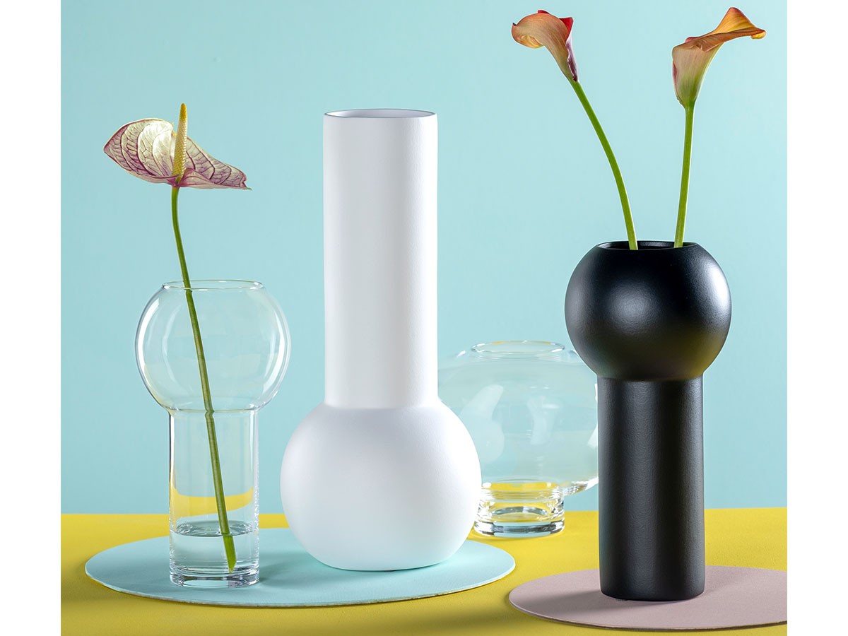 LEONARDO BRERA Ceramic Vase / レオナルド ブレラ セラミック ベース 高さ31cm （花器・プランター・グリーン > 花瓶・フラワーベース） 5