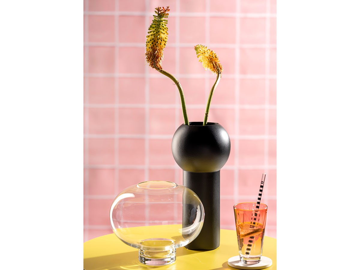 LEONARDO BRERA Ceramic Vase / レオナルド ブレラ セラミック ベース 高さ31cm （花器・プランター・グリーン > 花瓶・フラワーベース） 2
