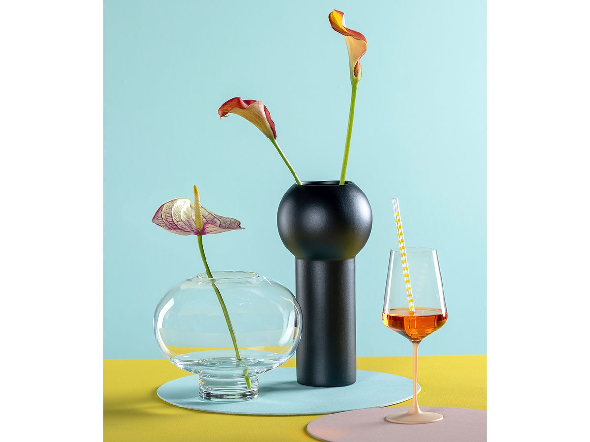 LEONARDO BRERA Ceramic Vase / レオナルド ブレラ セラミック ベース 高さ31cm （花器・プランター・グリーン > 花瓶・フラワーベース） 3