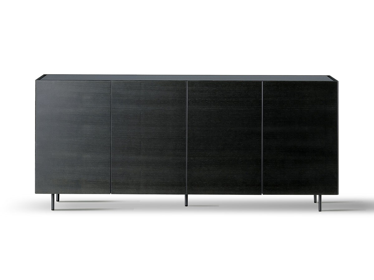 SHIKI FLOAT SIDE BOARD / シキ フロート サイドボード 幅160cm 突板天板 （収納家具 > サイドボード・リビングボード） 4