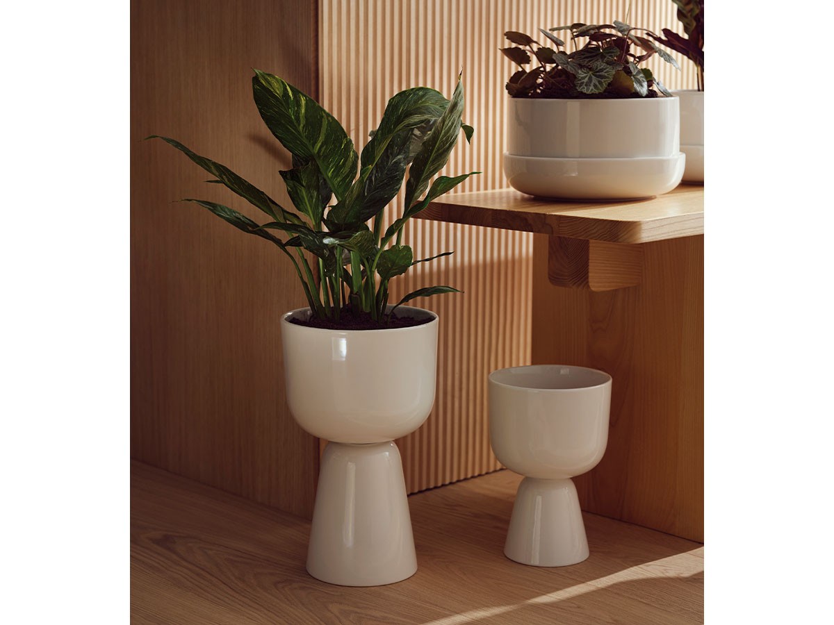 iittala Nappula Plant Pot イッタラ ナップラ プラントポット 260 × 155（ホワイト）  インテリア・家具通販【FLYMEe】