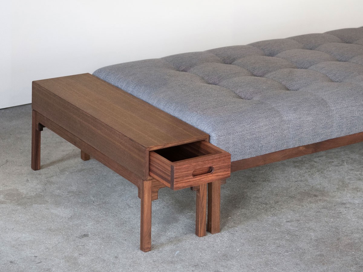 松井木工 SAJI FLATSOFA ＋ DRAWER TABLE / まついもっこう サジ フラットソファ ＋ ドロワーテーブル （ソファ > 三人掛けソファ） 3