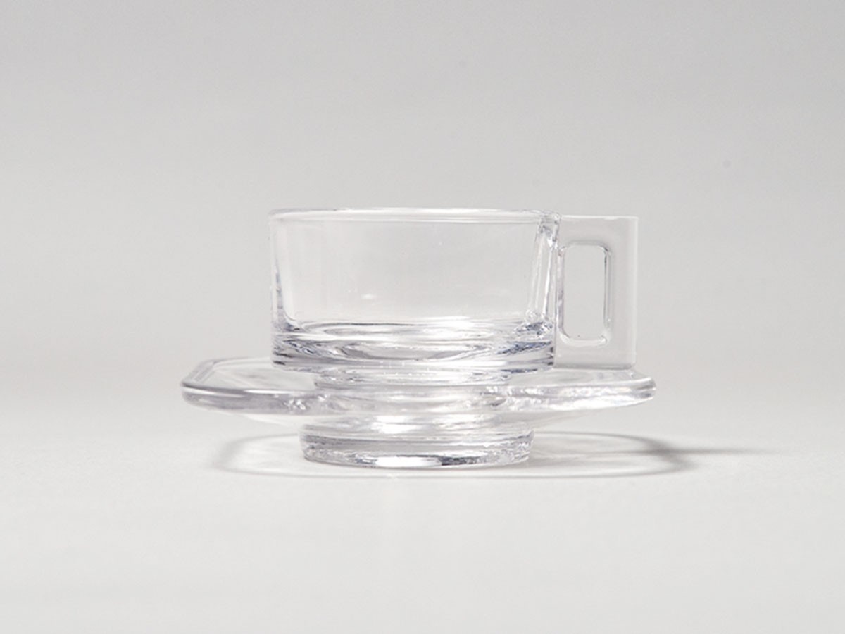ARNO GLASS Espresso Cup & Saucer Clear / アルノグラス エスプレッソカップ & ソーサー（クリア） （食器・テーブルウェア > コーヒーカップ・ティーカップ） 9