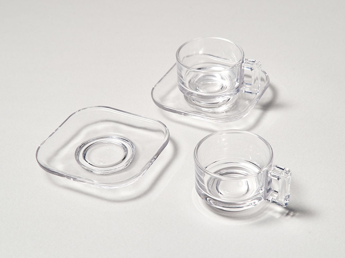 ARNO GLASS Espresso Cup & Saucer Clear / アルノグラス エスプレッソカップ & ソーサー（クリア） （食器・テーブルウェア > コーヒーカップ・ティーカップ） 10