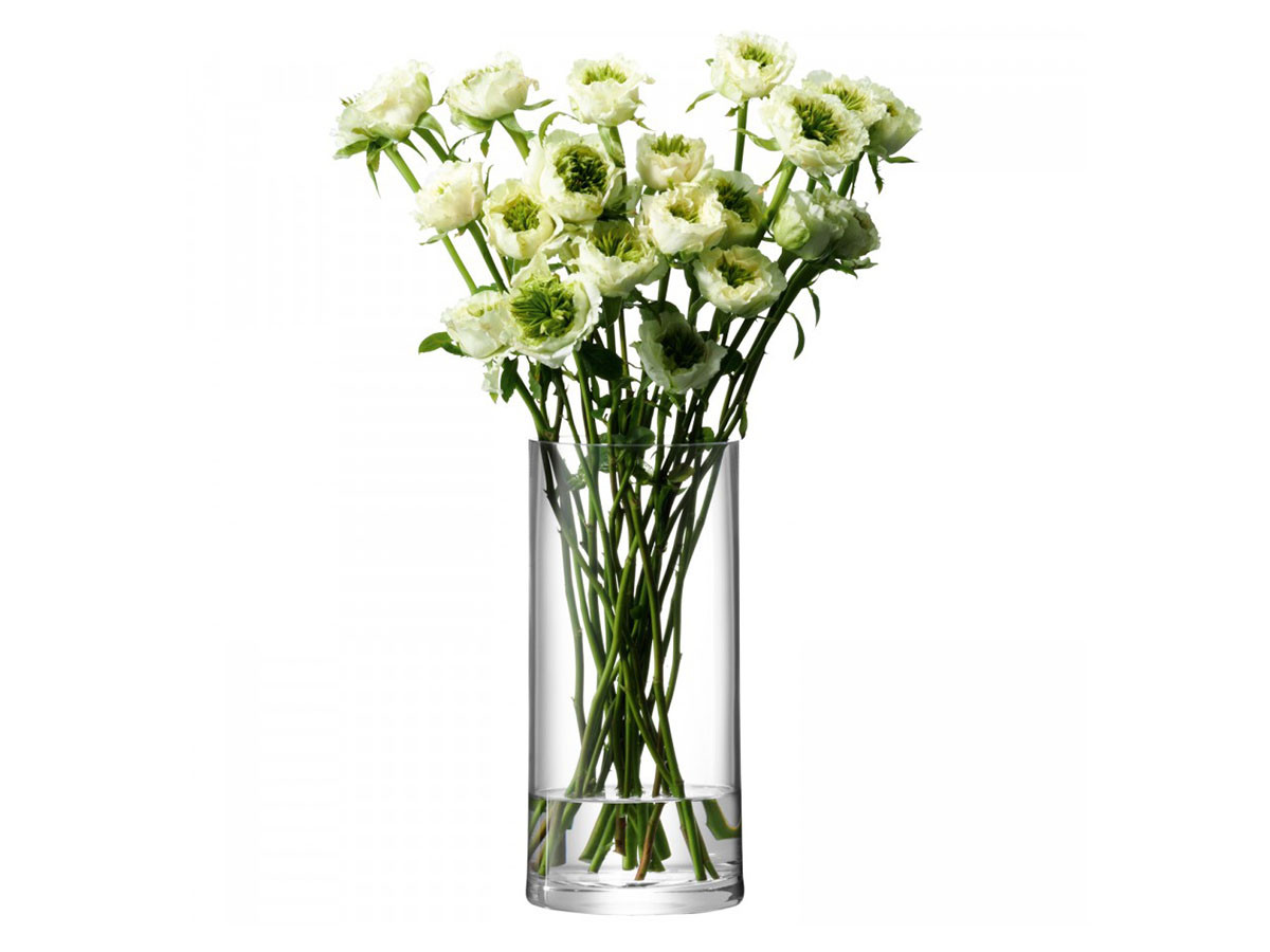 LSA International COLUMN VASE / エルエスエー インターナショナル コラム ベース 高さ28cm （花器・プランター・グリーン > 花瓶・フラワーベース） 5