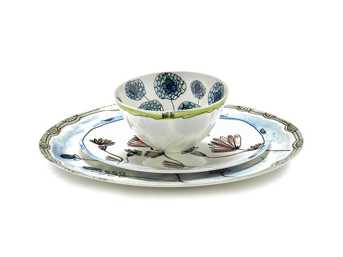 MIDNIGHT FLOWERS by MARNI
Breakfast Plate Camelia Aubergine / ミッドナイトフラワーズ バイ マルニ
ブレックファーストプレート カメリアオーバージーン 20cm （食器・テーブルウェア > 皿・プレート） 6