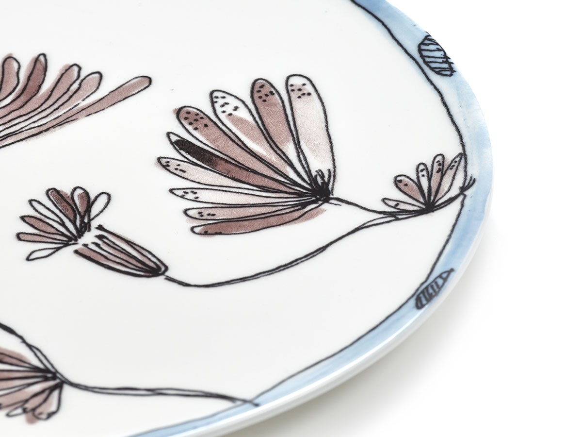 MIDNIGHT FLOWERS by MARNI
Breakfast Plate Camelia Aubergine / ミッドナイトフラワーズ バイ マルニ
ブレックファーストプレート カメリアオーバージーン 20cm （食器・テーブルウェア > 皿・プレート） 8