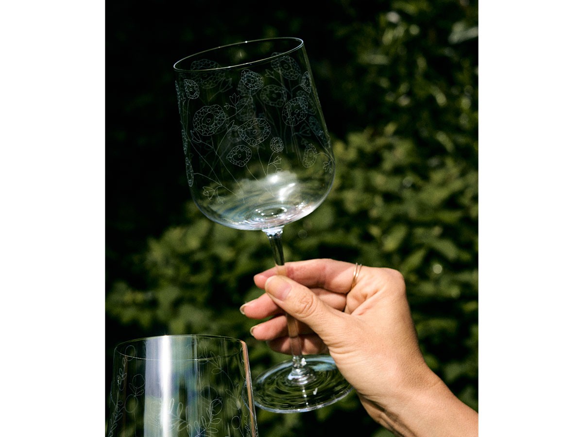 MIDNIGHT FLOWERS by MARNI
White Wine Glass Mirtillo Tea / ミッドナイトフラワーズ バイ マルニ
ホワイトワイン ミルティッロティー （食器・テーブルウェア > ワイングラス・シャンパングラス） 5