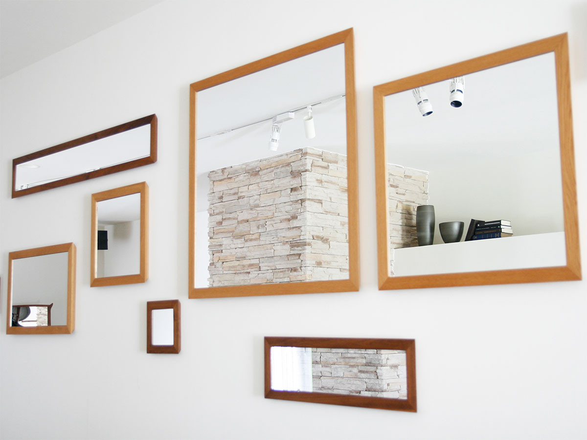 HIRASHIMA ORLO Wall Mirror / ヒラシマ オルロ ウォールミラー （ミラー・ドレッサー > 壁掛けミラー・壁掛け鏡） 2