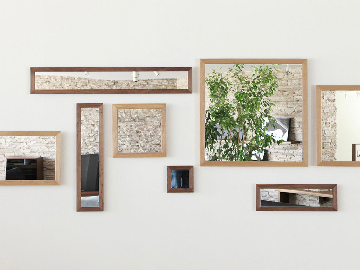 HIRASHIMA ORLO Wall Mirror / ヒラシマ オルロ ウォールミラー （ミラー・ドレッサー > 壁掛けミラー・壁掛け鏡） 1