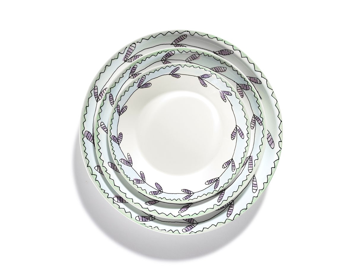 MIDNIGHT FLOWERS by MARNI
Deep Plate M Blossom Milk / ミッドナイトフラワーズ バイ マルニ
ディーププレート M ブロッサムミルク 22cm （食器・テーブルウェア > お椀・ボウル） 8