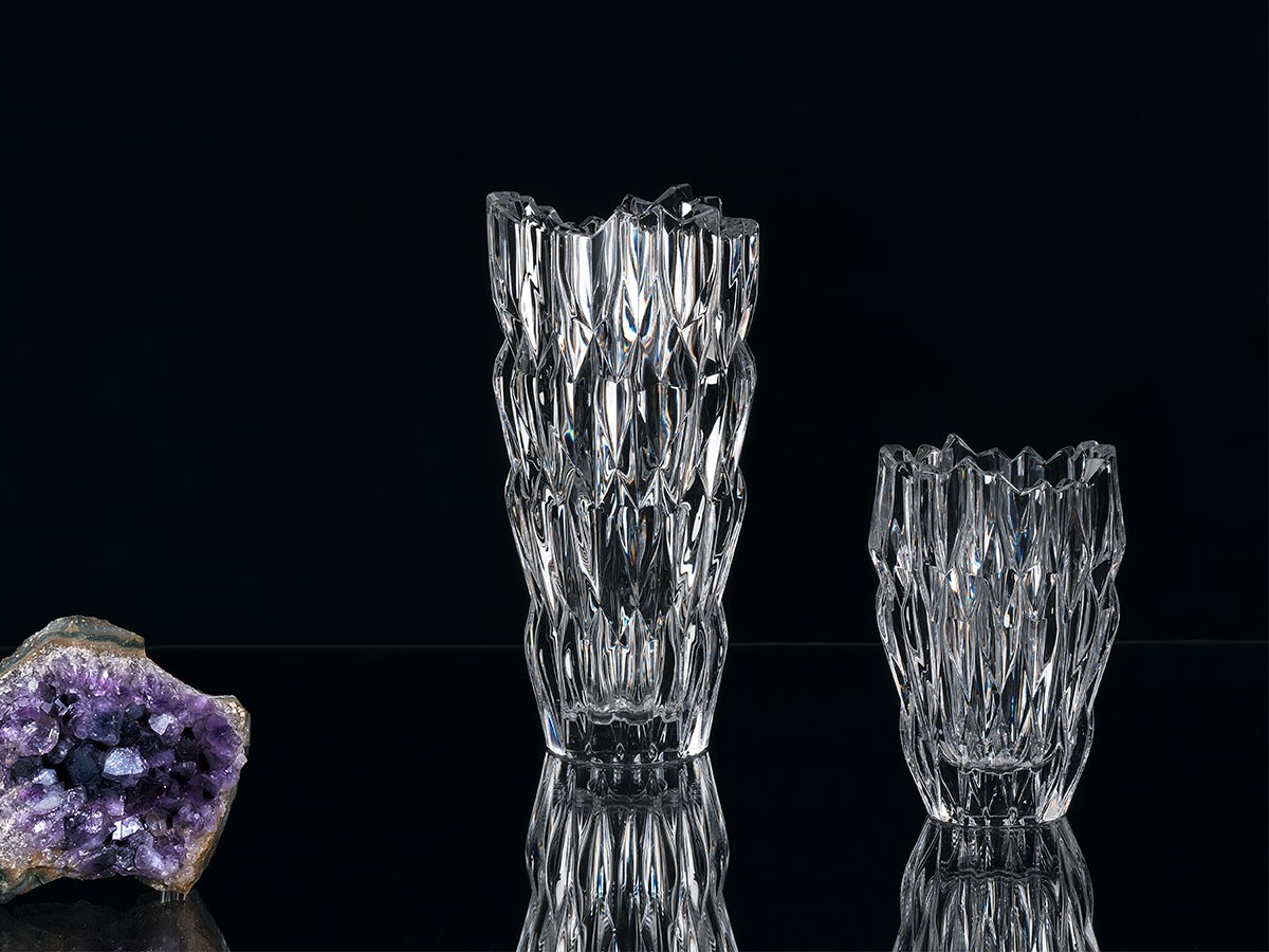 Nachtmann Quartz Oval Vase / ナハトマン クオーツ オーバルベース 16cm （花器・プランター・グリーン > 花瓶・フラワーベース） 7