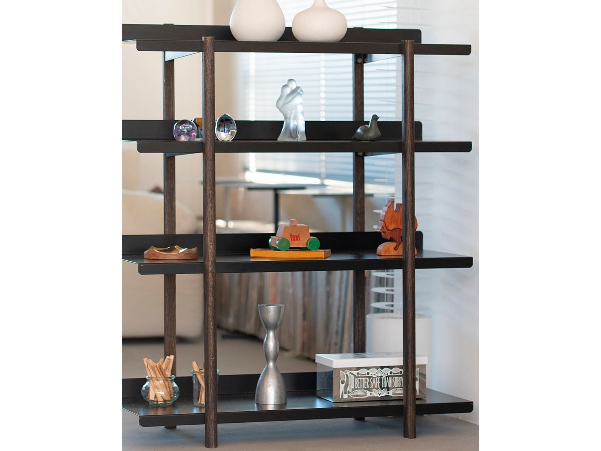 DUENDE Marge shelf 4 OIL FINISH / デュエンデ マージシェルフ 4段 オイル仕上 （収納家具 > ラック・シェルフ） 21