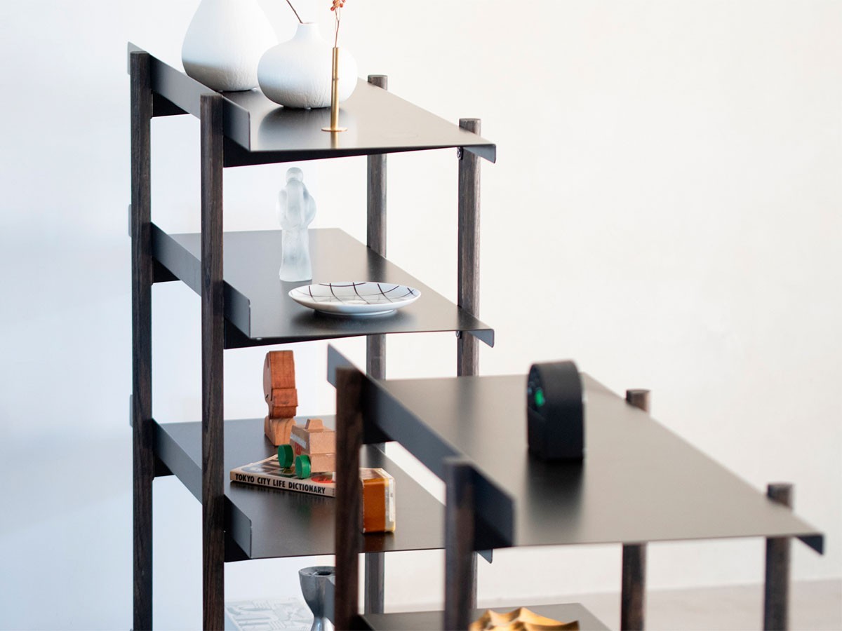 DUENDE Marge shelf 4 OIL FINISH / デュエンデ マージシェルフ 4段 オイル仕上 （収納家具 > ラック・シェルフ） 25