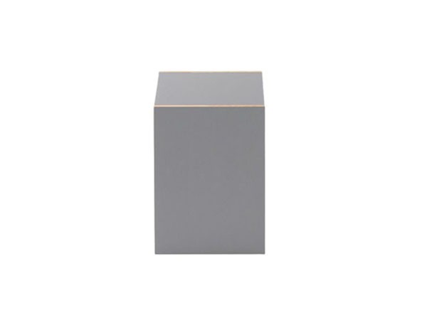 ENEN Wooden Box Side Table / エネン ウッドボックス サイドテーブル（メラミングレー） （テーブル > サイドテーブル） 7
