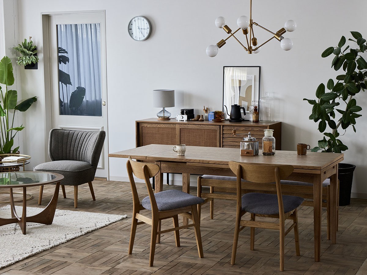 NOR PAUSE TABLE / ノル パウス 伸長式テーブル 幅90cm（OAK-LBR） （テーブル > ダイニングテーブル） 13