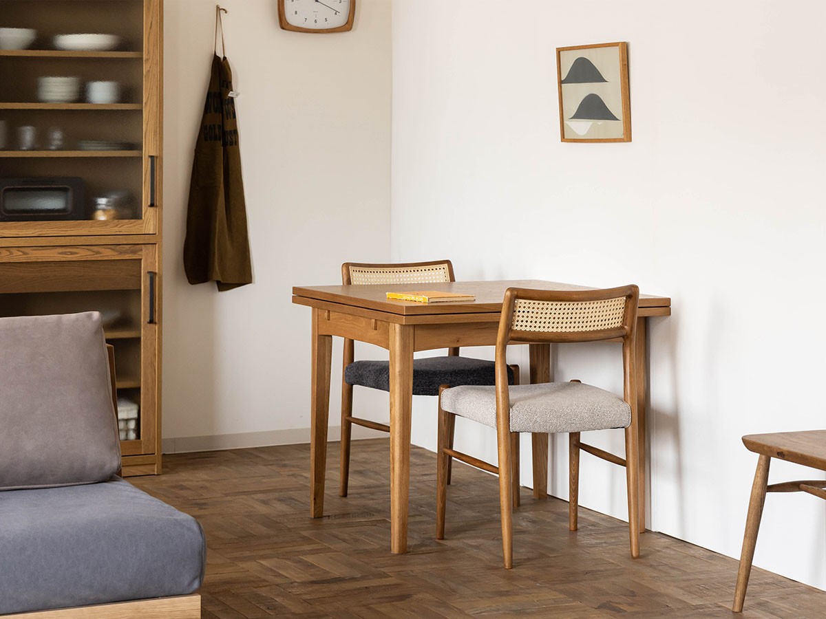 NOR PAUSE TABLE / ノル パウス 伸長式テーブル 幅90cm（OAK-LBR） （テーブル > ダイニングテーブル） 5