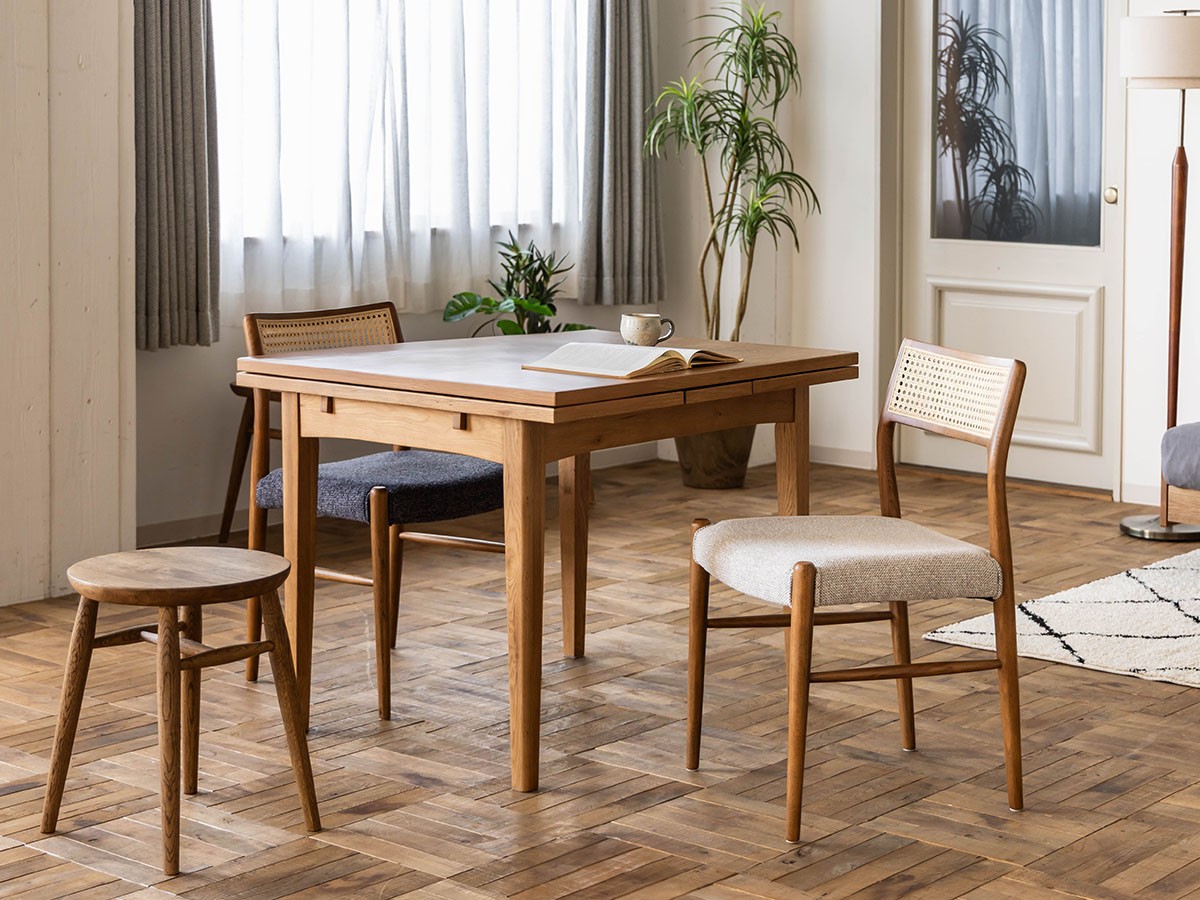 NOR PAUSE TABLE / ノル パウス 伸長式テーブル 幅90cm（OAK-LBR） （テーブル > ダイニングテーブル） 2